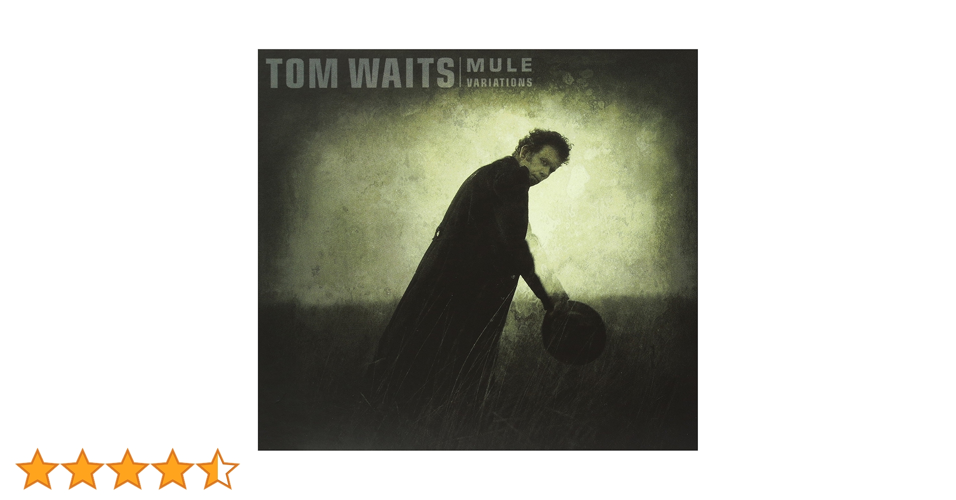 トム・ウェイツ『Mule Variations』告知ポスター 日本盤宣伝用 トム